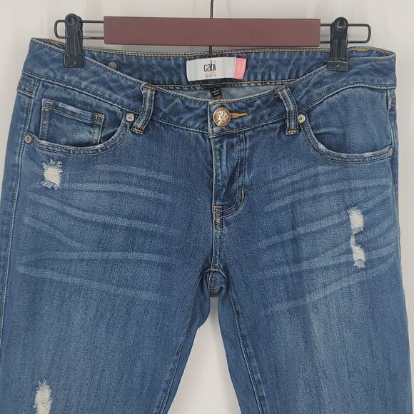 Cabi slim boyfriend jeans size 4 Style #3045‎ - Picture 3 of 6